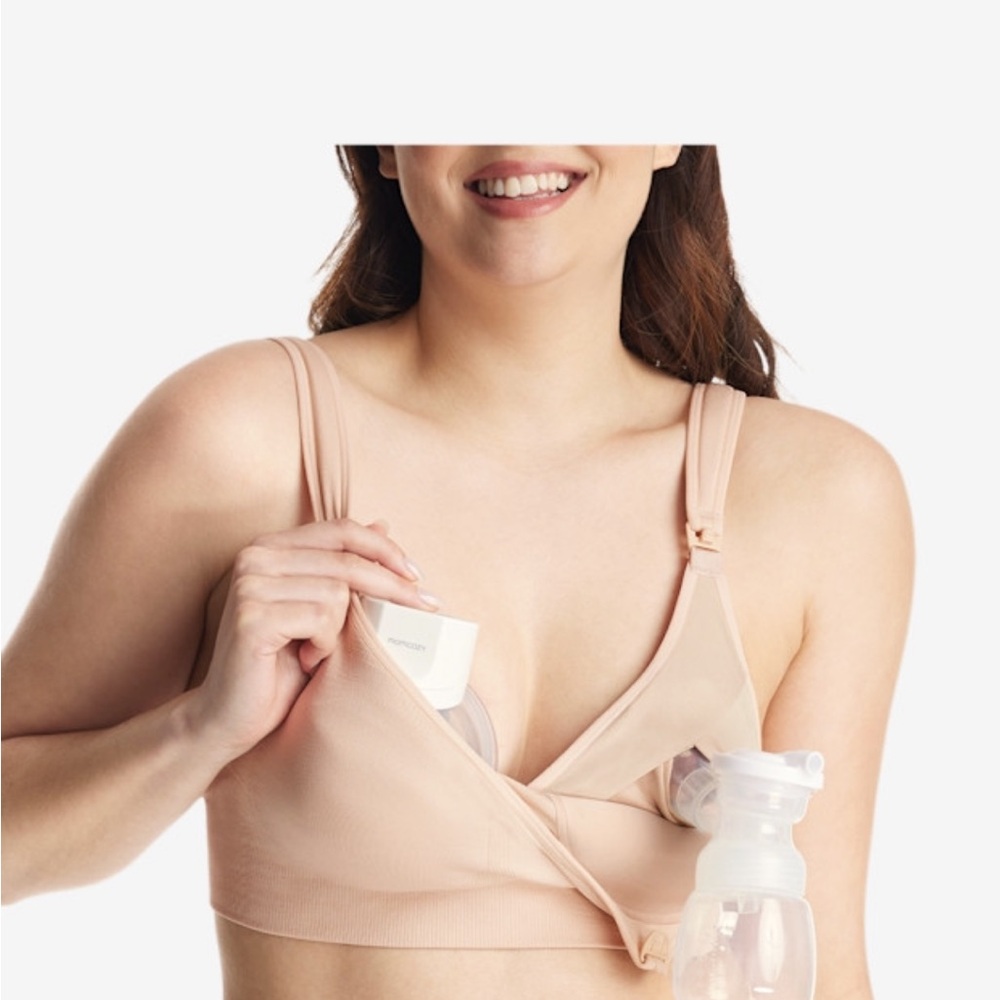 Seamless Pumping and Breastfeeding Bra MomCozy NWT - Picture 2 of 10